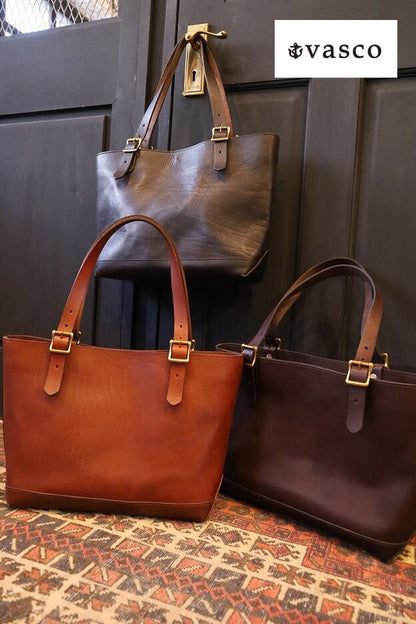 VASCO(ヴァスコ)～LEATHER TRAVEL TOTEBAG -MEDUIM～
