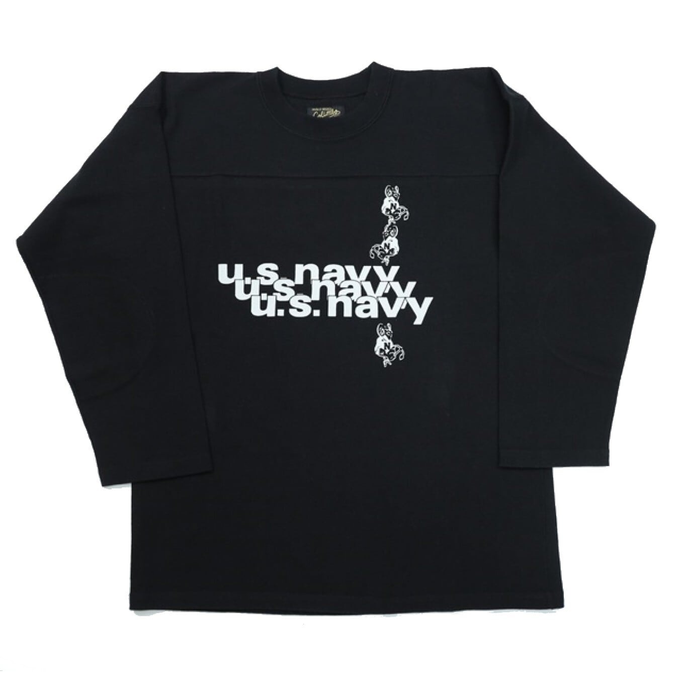 COLIMBO(コリンボ)～Yonkers Football Tee "U.S.NAVY STACK LOGO"～