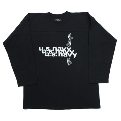 COLIMBO(コリンボ)～Yonkers Football Tee "U.S.NAVY STACK LOGO"～