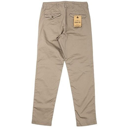 WORKERS(ワーカーズ)～Workers Officer Trousers SlimFit Type2 Greige Chino～