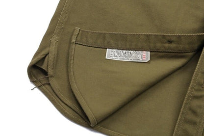 FREEWHEELERS(フリーホイーラーズ)～"TEUFELHUND" Gemsa WORK SHIRT KHAKI OLIVE～