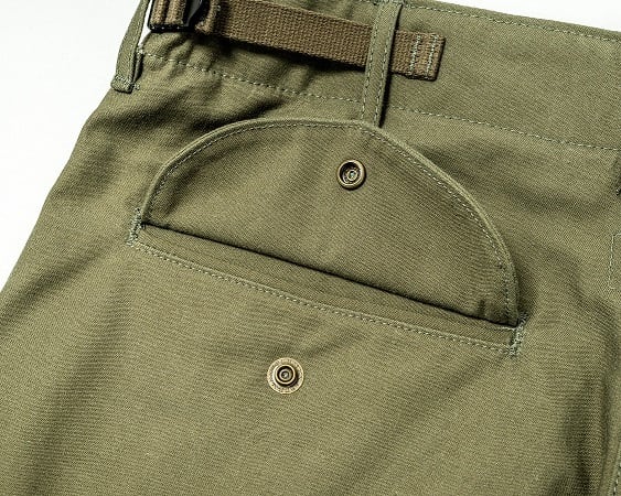 WORKERS(ワーカーズ)～M65 Trousers, Cotton Nylon Sateen, OD～