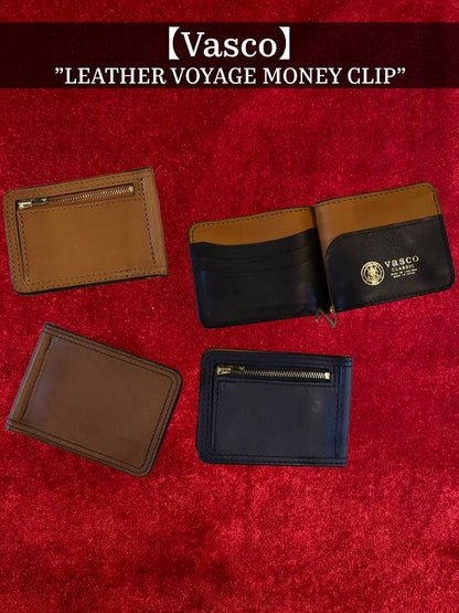 VASCO(ヴァスコ)～LEATHER VOYAGE MONEY CLIP～