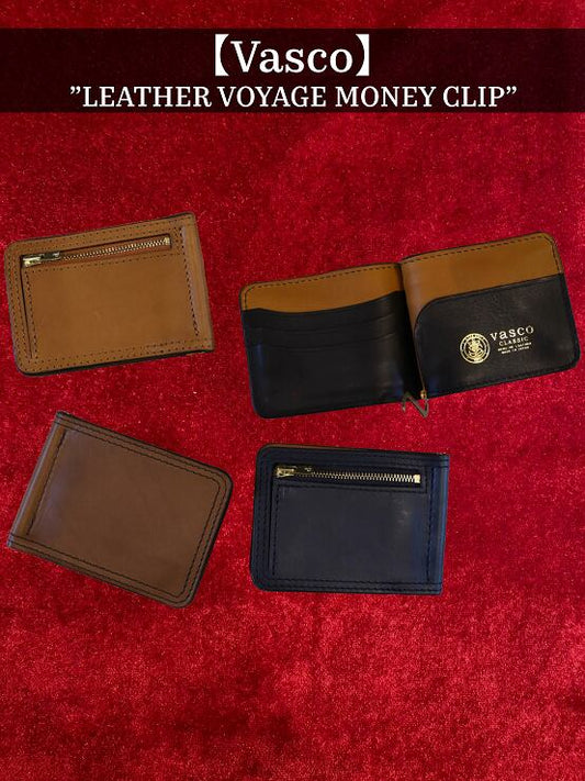 VASCO(ヴァスコ)～LEATHER VOYAGE MONEY CLIP～
