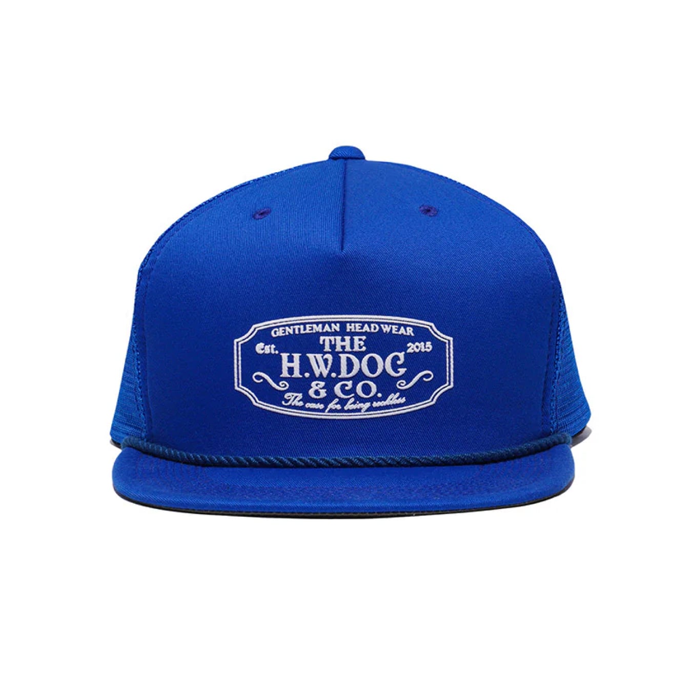THE H.W.DOG & Co. (ドッグアンドコー) ～MESH TRUCKER CAP - Blue～