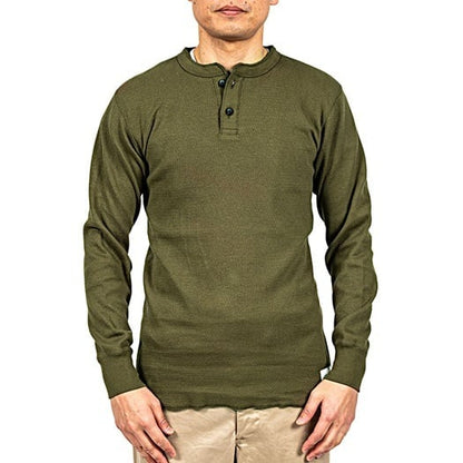 WORKERS(ワーカーズ)～Thermal HENLEY Neck, HONEYCOMB THERMAL～