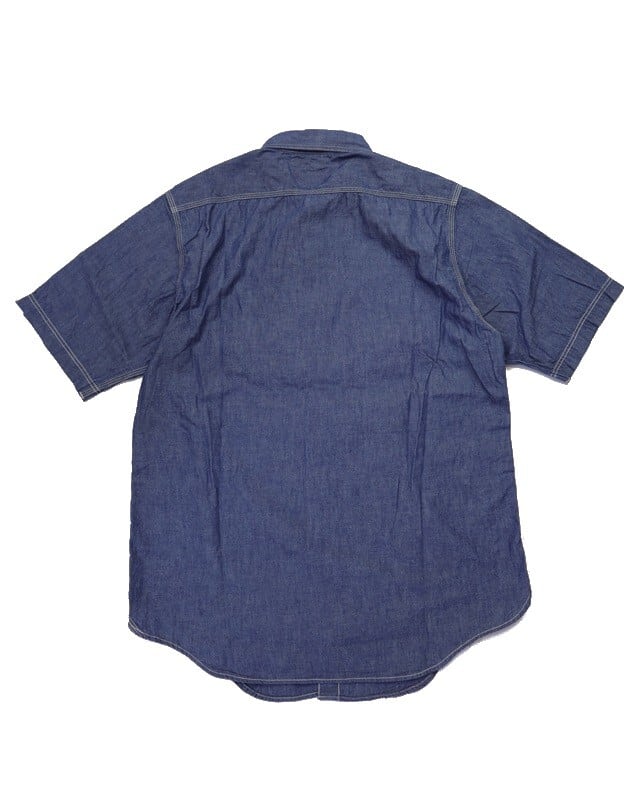 FREEWHEELERS(フリーホイーラーズ)～"Peace Valley" SHORT SLEEVE SHIRT INDIGO～