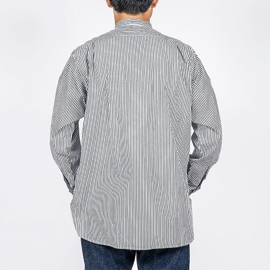 WORKERS(ワーカーズ)～Band Collar Shirt Stripe Poplin～