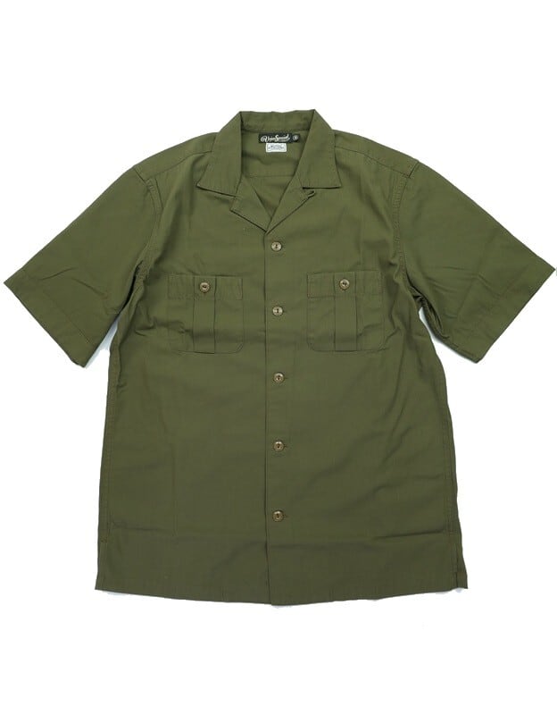 FREEWHEELERS(フリーホイーラーズ)～"Brucie" OPEN-COLLARED SHORT SLEEVE SHIRT～