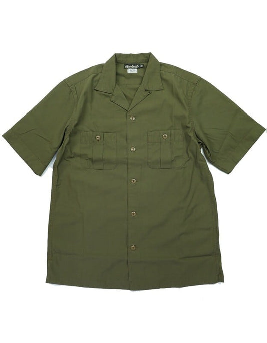 FREEWHEELERS(フリーホイーラーズ)～"Brucie" OPEN-COLLARED SHORT SLEEVE SHIRT～