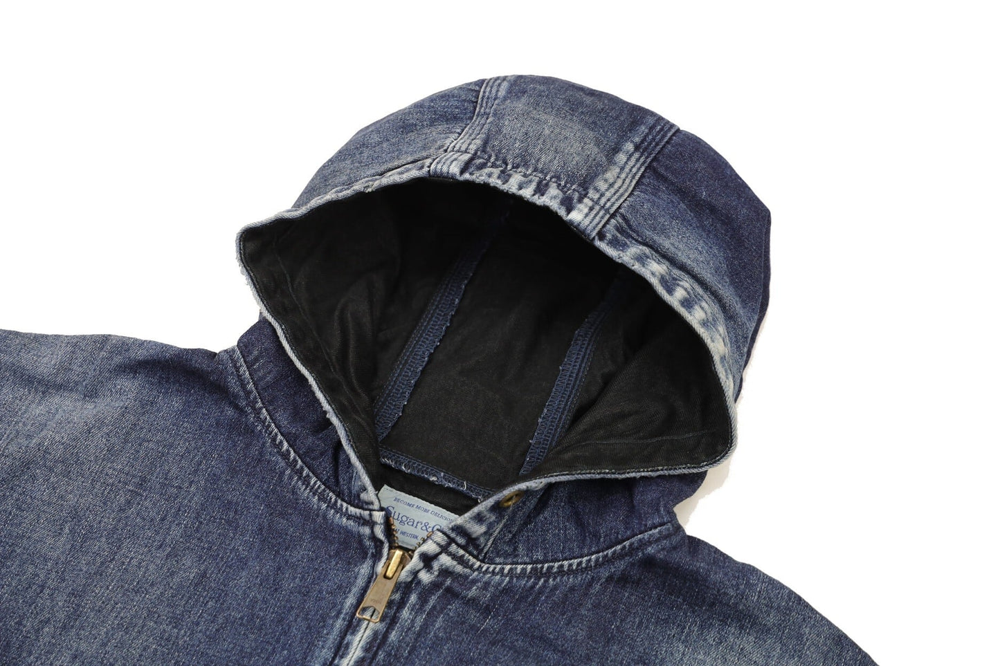 Sugar&Co.(シュガーアンドカンパニー)～Denim Windproof Hoodie Worker's Wash～