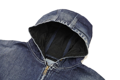 Sugar&Co.(シュガーアンドカンパニー)～Denim Windproof Hoodie Worker's Wash～