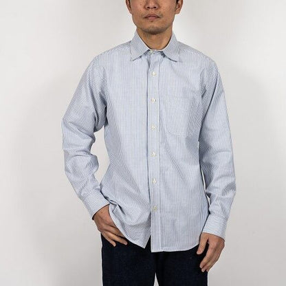 WORKERS(ワーカーズ)～Modified Wide Spread Shirt, Stripe Supima OX～