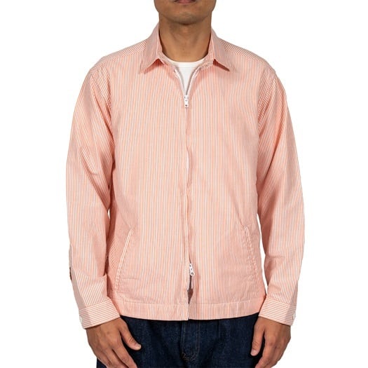 WORKERS(ワーカーズ)～Swing Top, Supima OX, Orange Stripe～