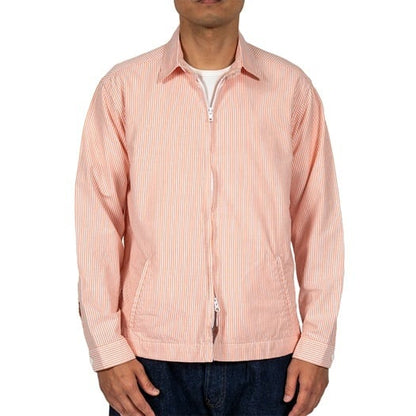 WORKERS(ワーカーズ)～Swing Top, Supima OX, Orange Stripe～