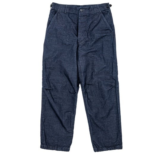 WORKERS(ワーカーズ)～FWP Trousers Indigo Cotton Linen～