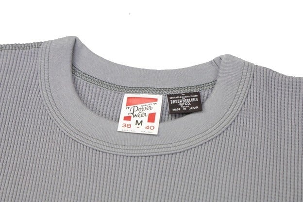 FREEWHEELERS(フリーホイーラーズ)～"KNUCKLE BONES" on "AAF 90thBG 400thBSQ" THERMAL LONG SLEEVE SHIRT～