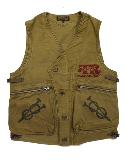 FREEWHEELERS(フリーホイーラーズ)～"Throttle Racing" SPEED ENGINEER SLEEVELESS COAT～