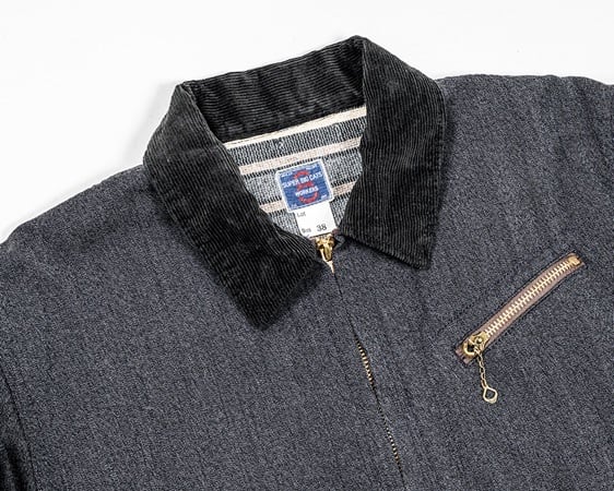 WORKERS(ワーカーズ)～”Blanket Lined Engineer Jacket" Wool Cotton Covert Cloth～