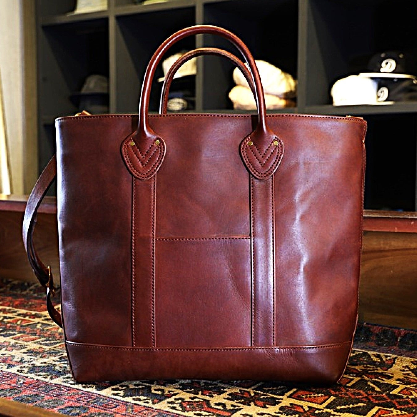 VASCO(ヴァスコ)～LEATHER BOAT TOTE BAG～