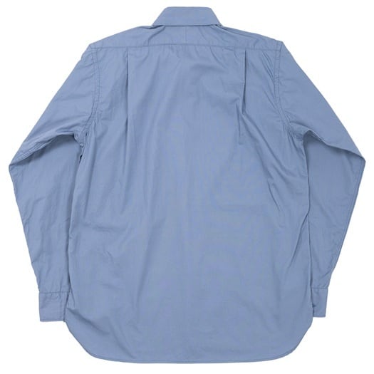 WORKERS(ワーカーズ)～Round Collar Shirt, Poplin, Blue Grey～