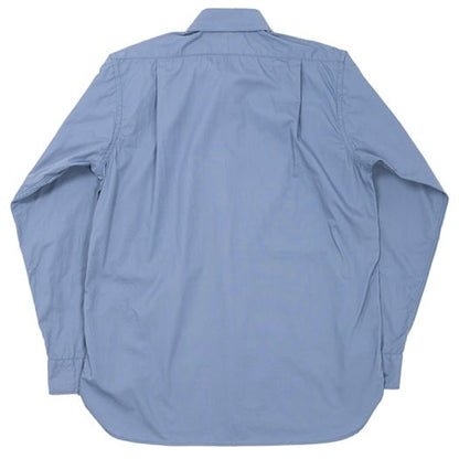 WORKERS(ワーカーズ)～Round Collar Shirt, Poplin, Blue Grey～