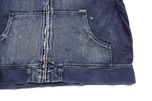 Sugar&Co.(シュガーアンドカンパニー)～Denim Windproof Hoodie Worker's Wash～