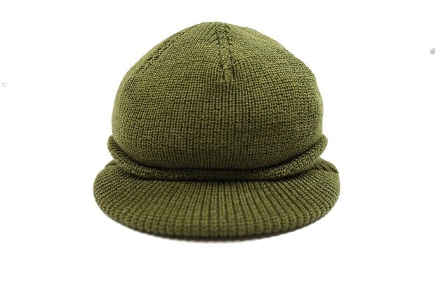 FREEWHEELERS(フリーホイーラーズ)～"M-1941" WOOL KNIT JEEP CAP OLIVE～