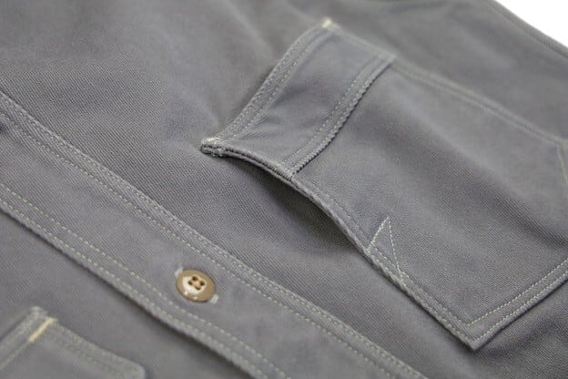 FREEWHEELERS(フリーホイーラーズ)～"Gemsa" WORK SHIRT STEEL GRAY～