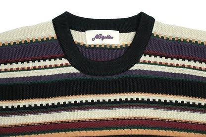 Nasngwam(ナスングワム)～90's BORDER KNIT BEIGE～