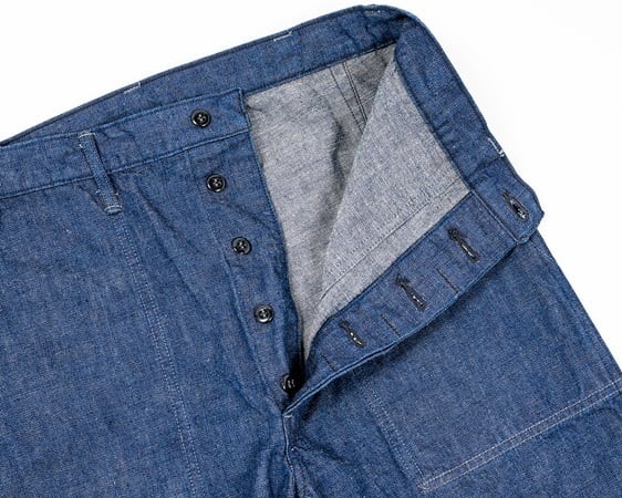 WORKERS(ワーカーズ)～USN Baker Vintage Fit, Brown Back Denim～