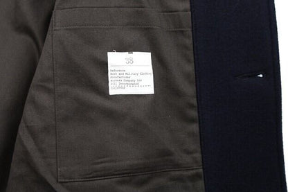 WORKERS(ワーカーズ)～Prisoner Coat, Navy Melton～