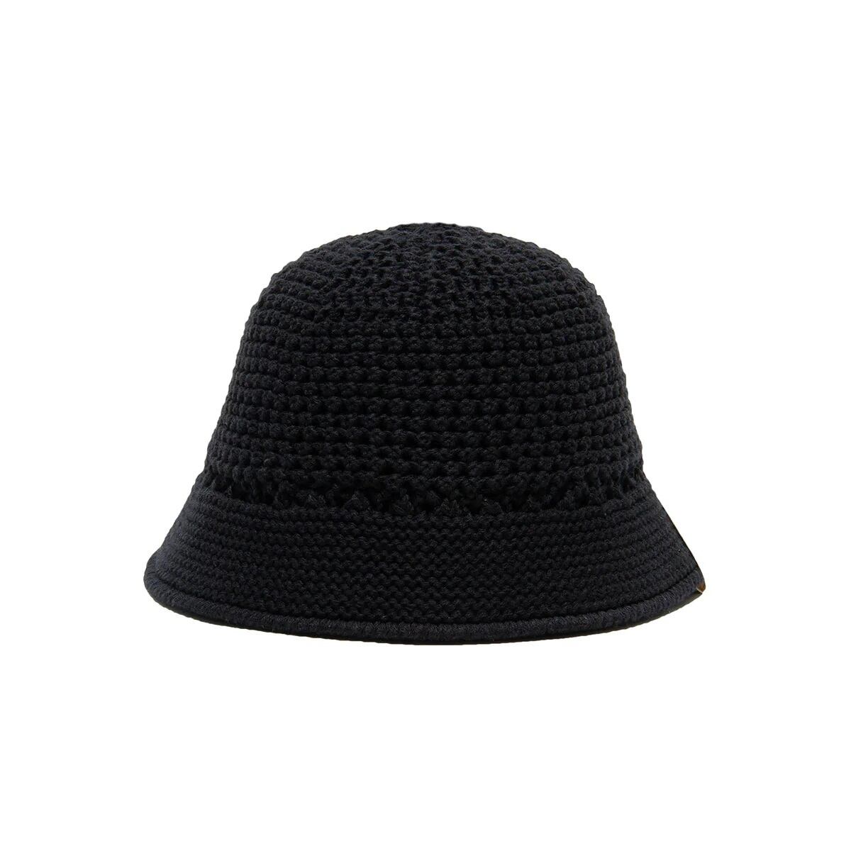 THE H.W.DOG & Co. (ドッグアンドコー) ～COTTON KNIT HAT - Black～