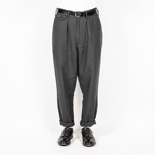 WORKERS(ワーカーズ)～Summer Trousers Charcoal Linen～