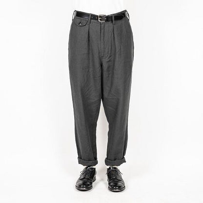 WORKERS(ワーカーズ)～Summer Trousers Charcoal Linen～