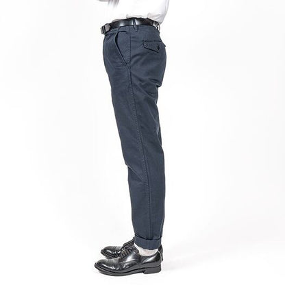 WORKERS(ワーカーズ)～Officer Trousers Slim, Type 2 8oz Light Chino Navy～