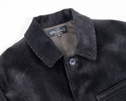 WORKERS(ワーカーズ)～WORKERS Jacket, Heavy Corduroy, Black～