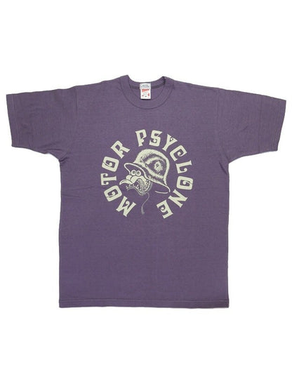 FREEWHEELERS(フリーホイーラーズ)～"HELMET LAWS SUCK" Short Sleeve Tee Navy～