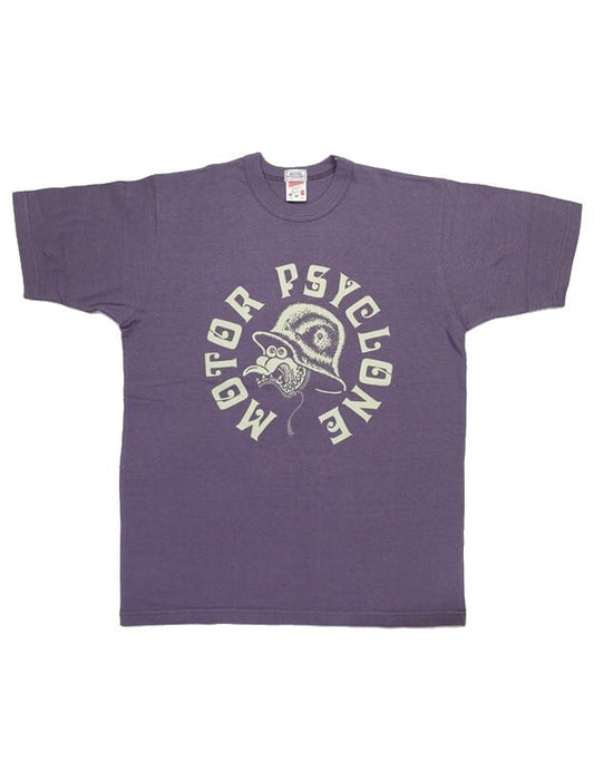 FREEWHEELERS(フリーホイーラーズ)～"HELMET LAWS SUCK" Short Sleeve Tee Navy～