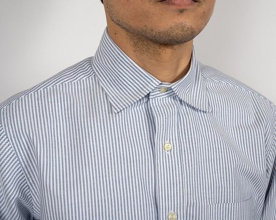 WORKERS(ワーカーズ)～Modified Wide Spread Shirt, Stripe Supima OX～