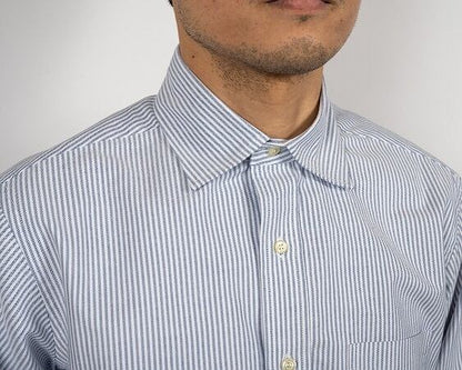 WORKERS(ワーカーズ)～Modified Wide Spread Shirt, Stripe Supima OX～