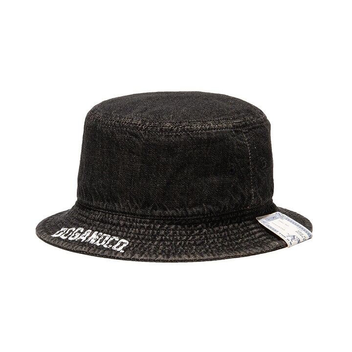 THE H.W.DOG & Co.(ドッグアンドコー)～DENIM FLAG HAT～ - Black～