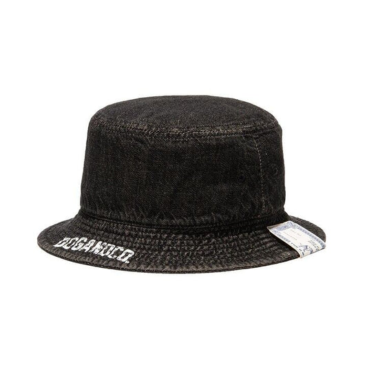 THE H.W.DOG & Co.(ドッグアンドコー)～DENIM FLAG HAT～ - Black～