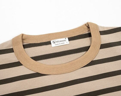 WORKERS(ワーカーズ)～Border T, Long Sleeve, Moca×Latte 2025SS～