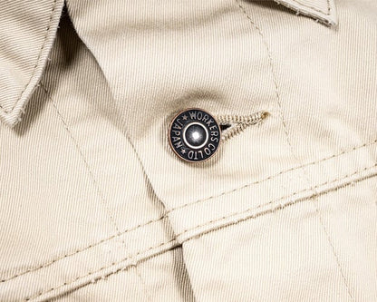 WORKERS(ワーカーズ)～Lot 857, Sanforized, 10 oz, Double Twist Chino, Oyster～