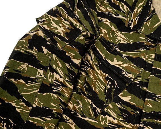 WORKERS(ワーカーズ)～Field Shirt, Tiger Camo Ripstop～