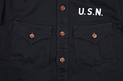 FREEWHEELERS(フリーホイーラーズ)～"Jolly Rogers CV17" U.S.NAVY UTILITY SHIRT～