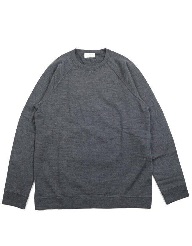 SPINNER BAIT(スピナーベイト)～MT.BREATH WOOL CREW NECK CHARCOAL～