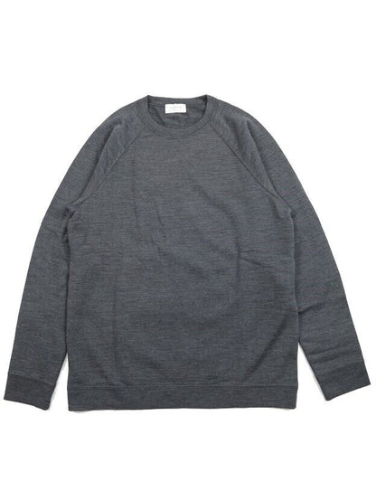 SPINNER BAIT(スピナーベイト)～MT.BREATH WOOL CREW NECK CHARCOAL～