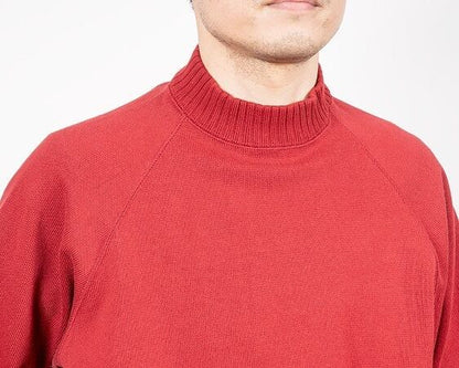 WORKERS(ワーカーズ)～Raglan Sweater, Burgundy～